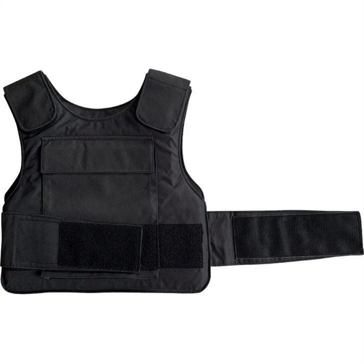 Black Color Nij Iiia Tactical Bullet Proof Vest For Military