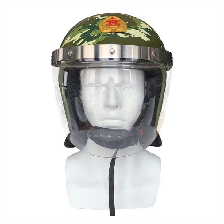 Camouflage Color Of Anti Riot Helmet For Police Military