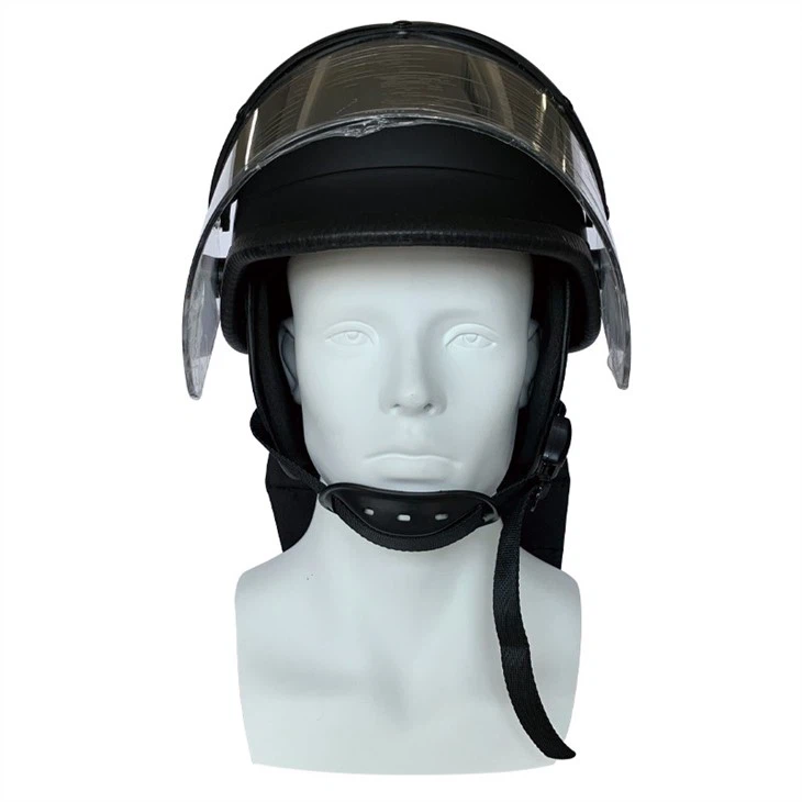 Police Safety Security American Style Anti Riot Helmet For Personal Protection