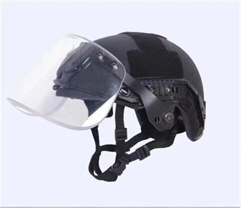 Kuloodporny kask z pełną twarzą