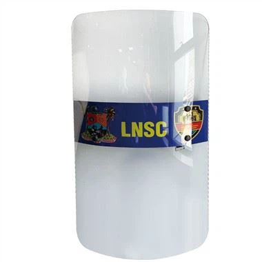 Prostokątny sprzęt wojskowy Anti Riot Shield Police z materiałem PC